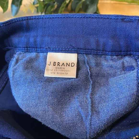 J BRAND Navy Skinny Jeans - Size 28 - Picture 4 of 5